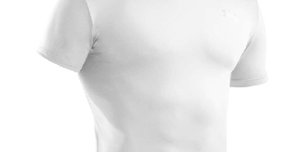 Under Armour Men's Tactical Heatgear Compression Short Sleeve T-shirt White Size S