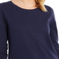 Charter Club Women's Layered-Look Top  Blue Size Medium