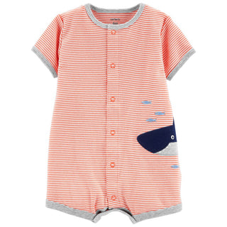 Carter's Baby Creeper - Baby Boys Orange Size Newborn
