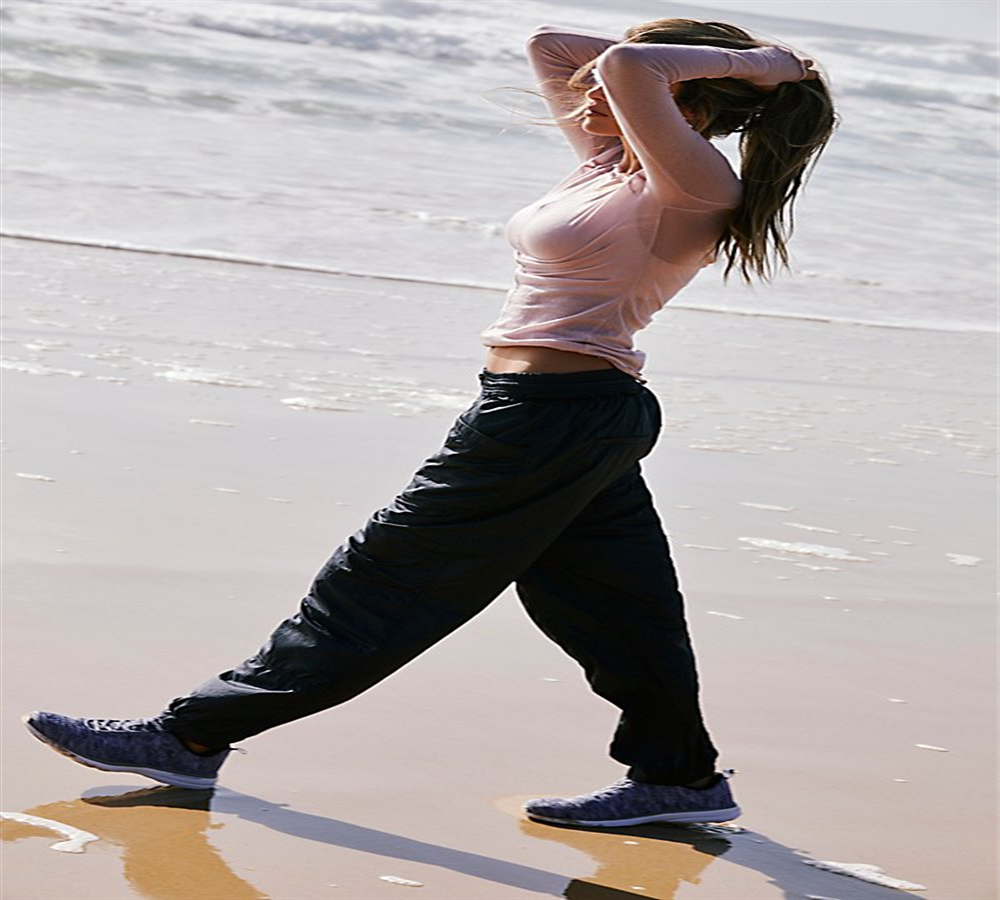 FP Movement by Free People Womens Tell Me About It Track Pants Activewea Black Size Medium