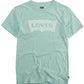 Levi's Big Boys' Classic Batwing T-Shirt, Nile Blue Snow Yarn Size L