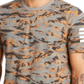 INC International Concepts Men's T-Shirt Crewneck Camo Tiger Graphic Tee Orange Size XX-Large