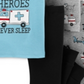Carter's Baby Boy's 4 Pc Heroes Never Sleep Cotton Pajamas Set -Gray Size 6 Months