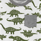Carter's Toddler Boy Dinosaur Print Pocket Tee White Multi Size 5T