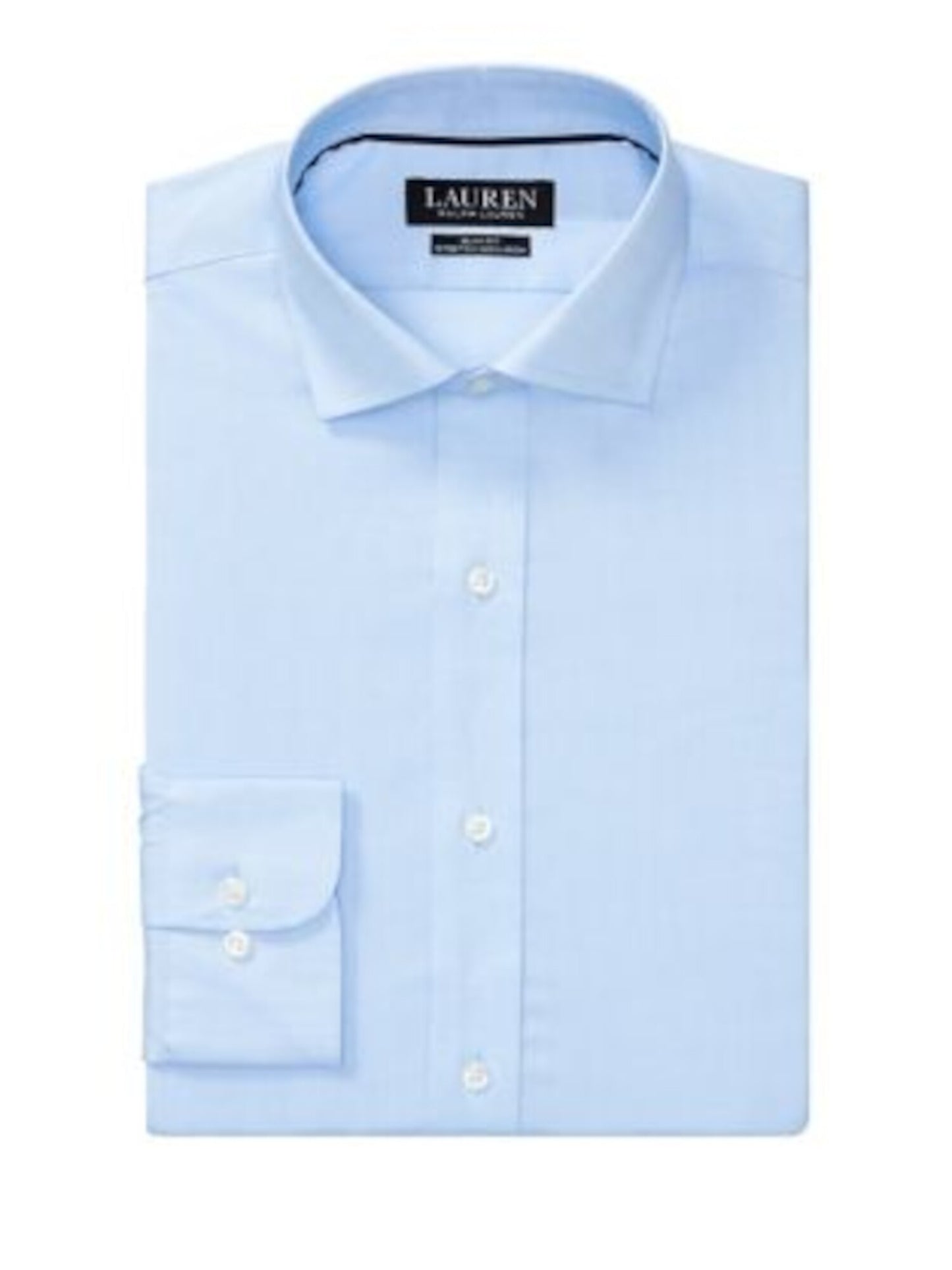 Lauren Ralph Lauren Men's Slim-Fit Stretch Dress Shirt Blue Size 14.5X32-33