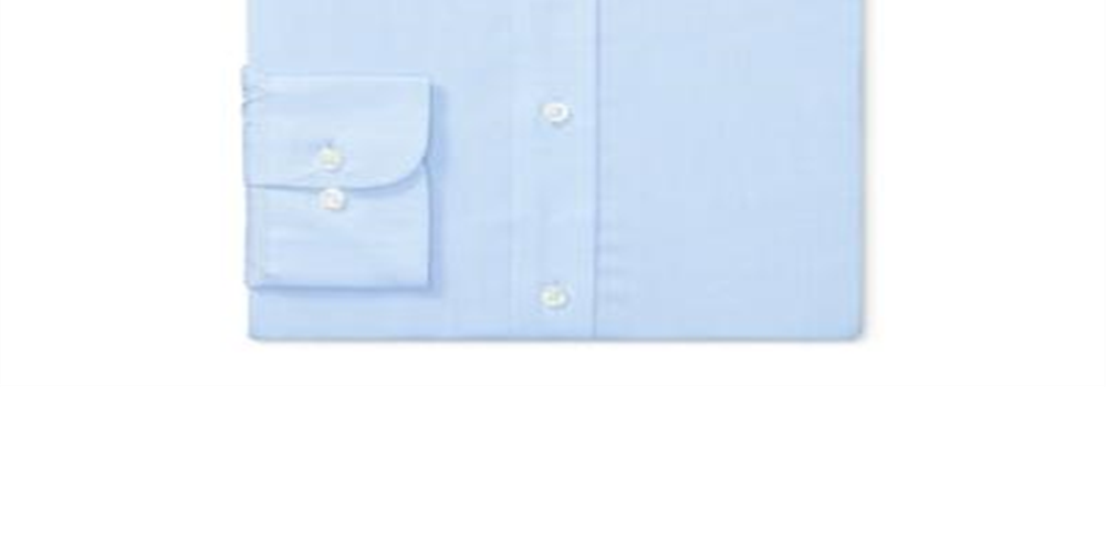 Lauren Ralph Lauren Men's Slim-Fit Stretch Dress Shirt Blue Size 14.5X32-33