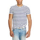 Ralph Lauren Men's Classic Striped Basic T-Shirt Black Size -XL