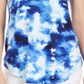 JM Collection Women's Printed Scoop Neck T-Shirt Blue Size Medium