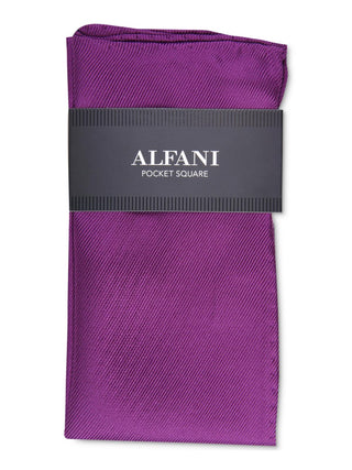Alfani Men's Silk Twill Pocket Square Pink Size Regular