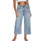 Cotton on Women's Wide Leg Cropped Jean Blue Size 8