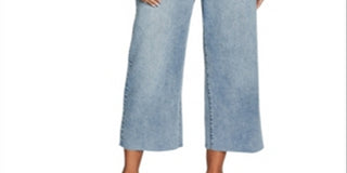 Cotton on Women's Wide Leg Cropped Jean Blue Size 8