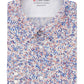 Calvin Klein Men's Extreme Slim Fit Printed Dress Shirt Red Size S (14-14/5)