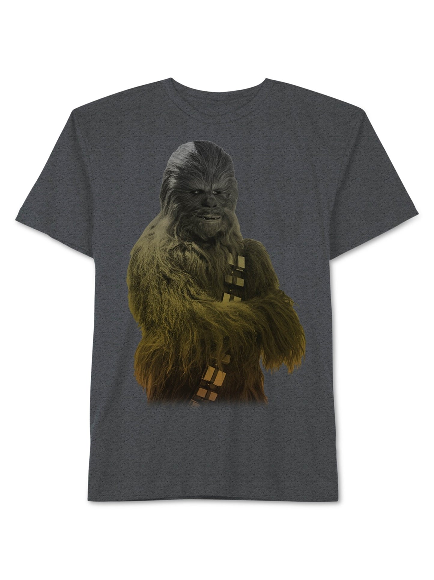 Star Wars Men's Chewbacca Ombre Graphic T-Shirt -Gray Size XL