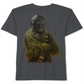 Star Wars Men's Chewbacca Ombre Graphic T-Shirt -Gray Size XL