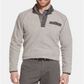 G.H. Bass & Co- Arctic Fleece Snap Mock Gray Size XX-Large