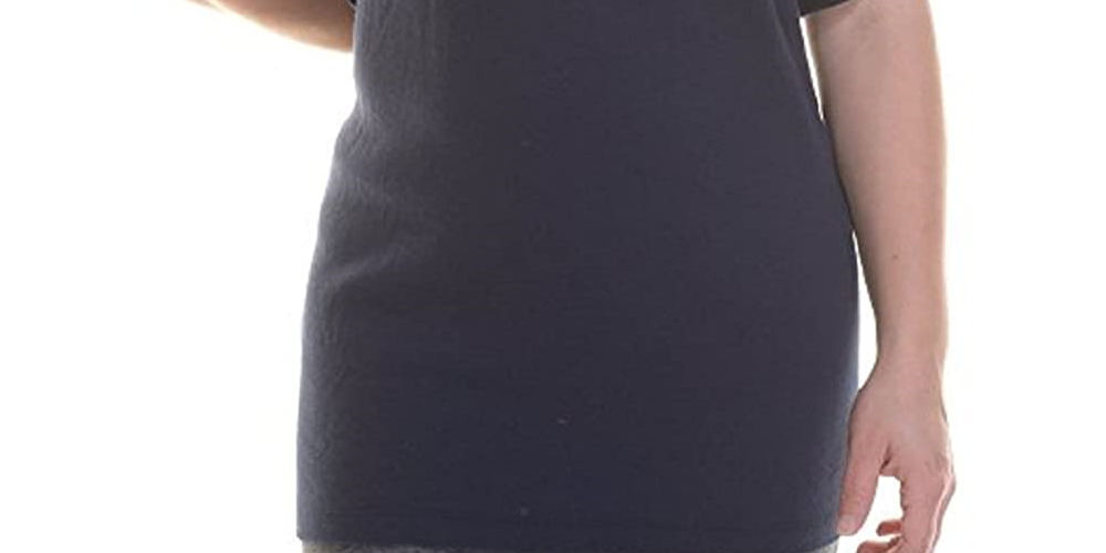 Karen Scott Women's Flag Graphic T-shirt Blue Size Petite XL