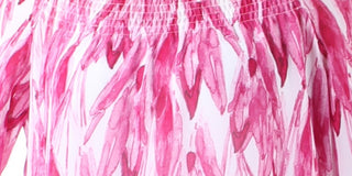 ALFANI Womens Pink Ruched Printed Kimono Sleeve Jewel Neck Top Petites Pink, Size Medium