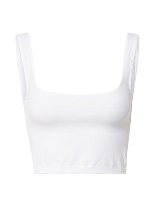 Free People Women's Scoop Neck Crop Top White Size M-L