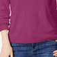 Karen Scott Women's Petite Mock-Neck Sweater - Raspberry Purple Size Petite M