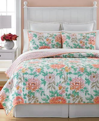 Closeout! Martha Stewart Collection Village Peony Standard Sham Bedding White One Size