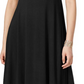 Style & Co Women's Short-Sleeve a-Line Dress  - Deep Black Size Small