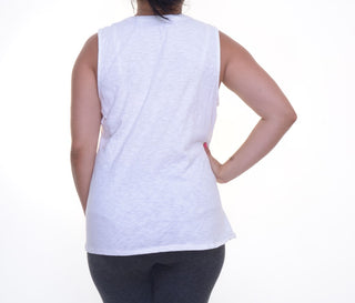 Charter Club Women's Petite Sleeveless Ruffle-Front Bright White Size PXL