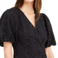 INC International Concepts Women's Pouf Short Dress Black Size 6