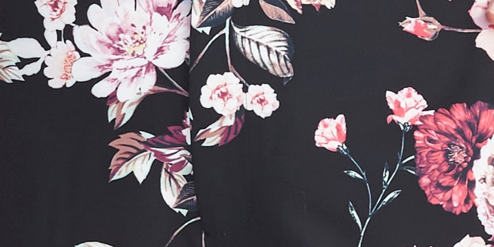 RACHEL Rachel Roy Women's Trendy Plus Size Eden Floral-P Black Combo Size 3X