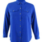 Charter Club Women's Button-Front Shirt Blue Size 2XL