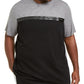 INC Men's  Short Sleeve Classic Fit T-Shirt Gray Size 2xb