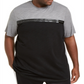 INC Men's  Short Sleeve Classic Fit T-Shirt Gray Size 2xb