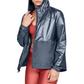 Under Armour Women's Metallic Woven Jacket - Blue Heights Silver Size XS