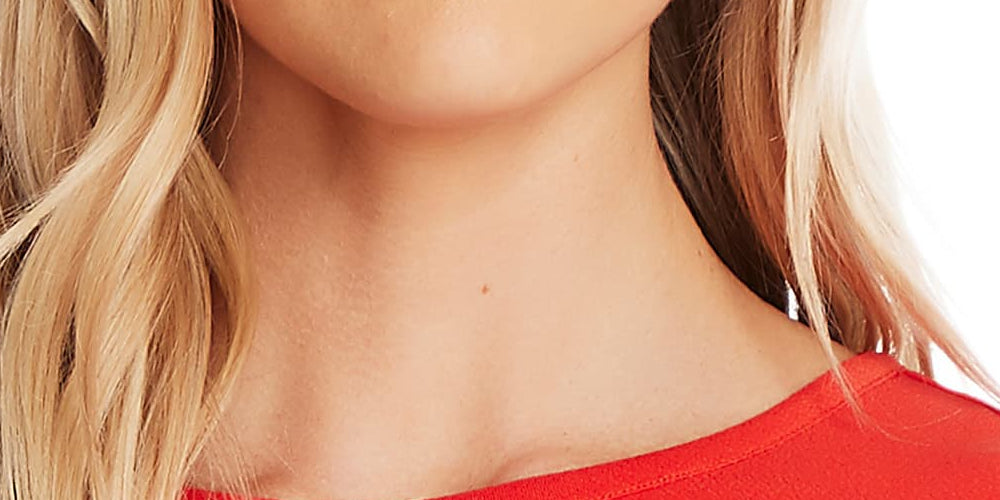 CeCe Women's Puffed-Sleeve Knit Top Red Size XS