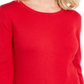 Karen Scott Women's Colorblocked-Hem Sweater  Red Size Medium
