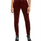 Kut From The Kloth  Women's Diana High Rise Fab Ab Skinny Corduroy Pants Red Size 4