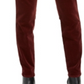 Kut From The Kloth  Women's Diana High Rise Fab Ab Skinny Corduroy Pants Red Size 4