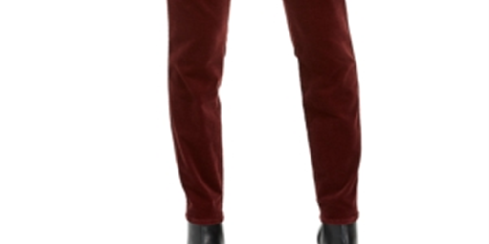 Kut From The Kloth  Women's Diana High Rise Fab Ab Skinny Corduroy Pants Red Size 4