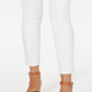 Style & Co Women's Petite Curvy-Fit Tummy-Control Skinny Jeans White Size 2 P