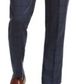 Calvin Klein Men's Windowpane Plaid Slim Fit Pants Blue Size 29X29