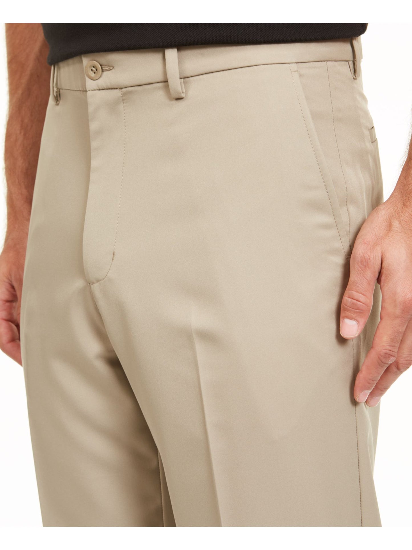 Attack Life By Greg Norman Men's Moisture Wicking Professional Dress Pants Brown Size 40X30