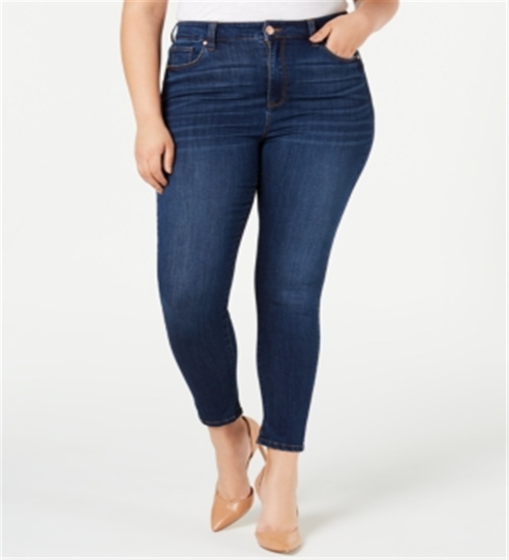 Celebrity Pink Women's Trendy Plus Size High-Rise Cro Seymour Size 24W