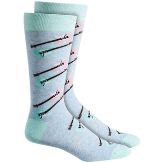 Bar III Men's Socks Multiple Color ChooseBlue Teal GuitarOne Size