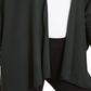 Alfani Women's  Open-Front Poncho Cardigan  Emerald Pine  Size XL