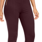 INC International Concepts Women's  Solid Pants  Burgundy Size 18