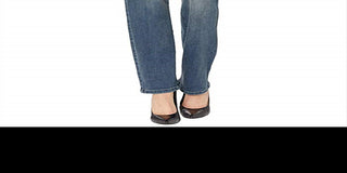 NYDJ Women's Marilyn Straight Jeans in Lombard  Blue Size 4
