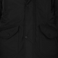 Halifax Men's Big & Tall Hooded Parka with Faux Fur Trim Jacket Black Size 3X