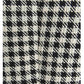 DKNY Women's Houndstooth Print Topper Jacket Gray Size 8