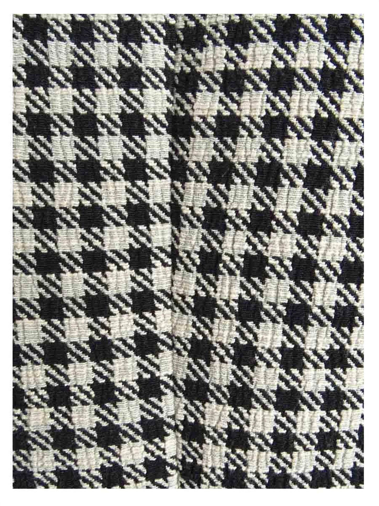 DKNY Women's Houndstooth Print Topper Jacket Gray Size 8