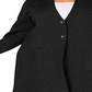 Charter Club Women's Sweater Plus Double-Button Cardigan  Black Size  0X