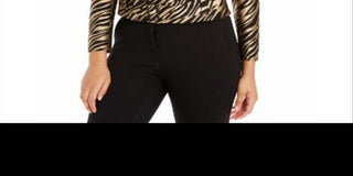 Anne Klein Women's Zippered Belted Printed Bolero Jacket Yellow Size 10